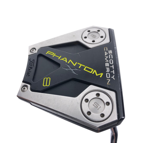 Used Scotty Cameron Phantom X 8 Putter / 34.0 Inches
