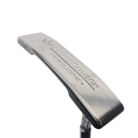 Used Scotty Cameron Pro Platinum Newport 2 Mid Slant Putter / 35.0 Inches