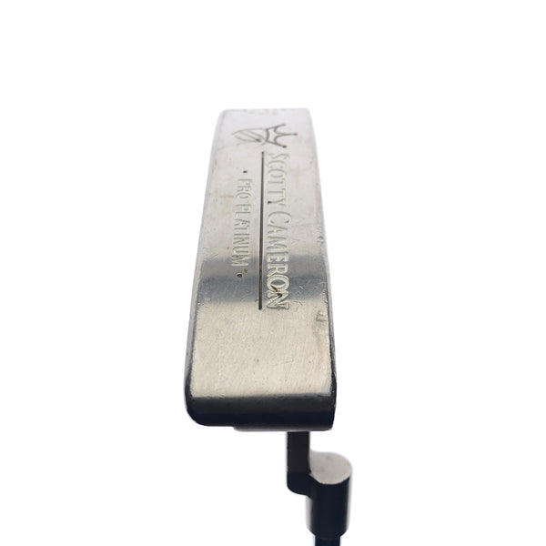 Used Scotty Cameron Pro Platinum Newport 2 Putter / 35.0 Inches