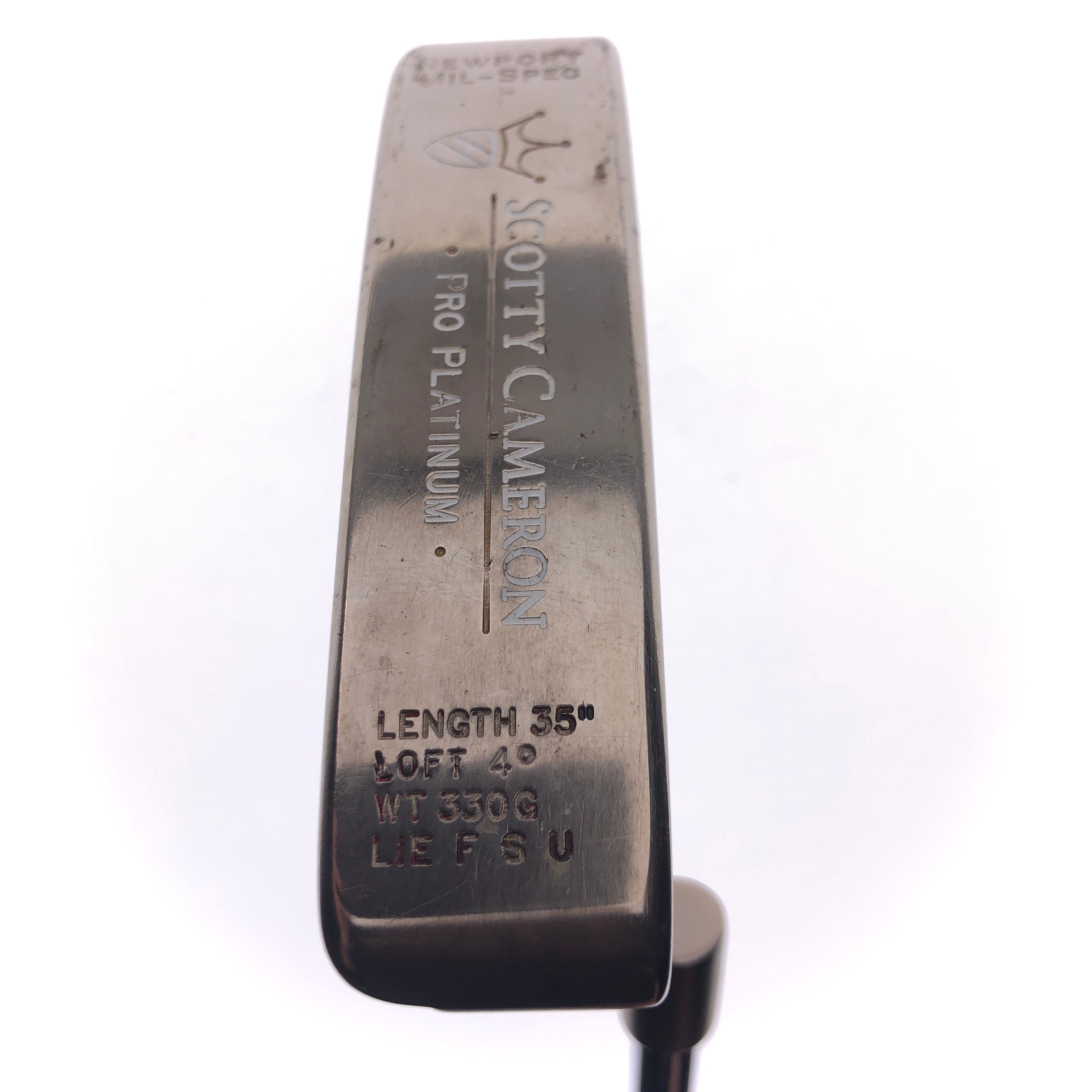 Used Scotty Cameron Pro Platinum Newport Putter / 32.0 Inches 