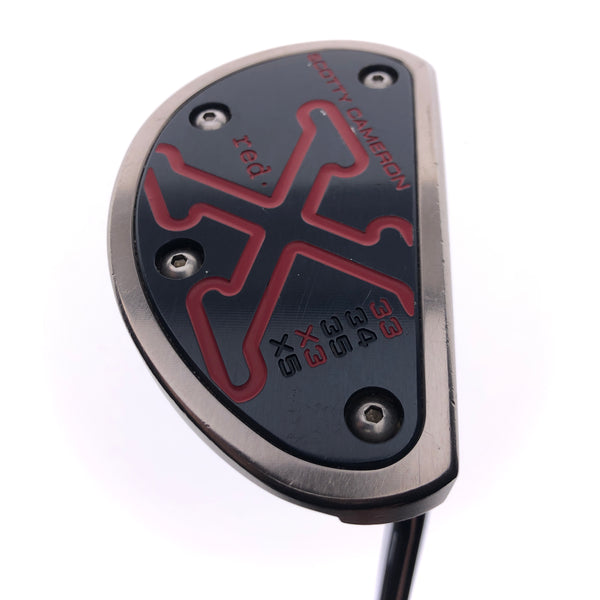 Used Scotty Cameron Red X Putter / 33.0 Inches