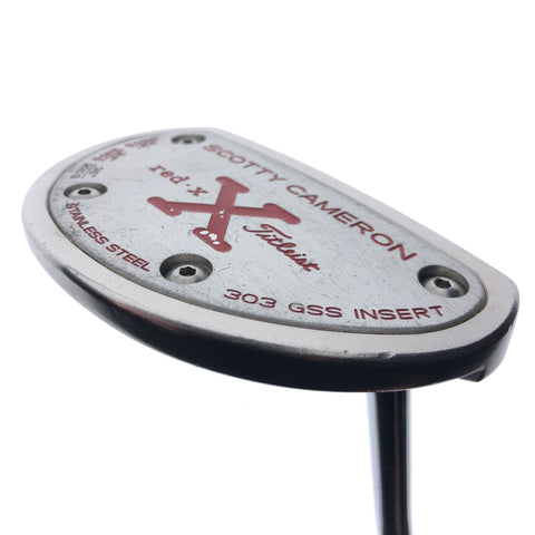 Used Scotty Cameron Red X Putter / 33.5 Inches