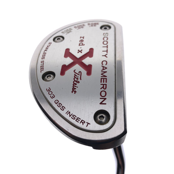 Used Scotty Cameron Red X Putter / 35.0 Inches