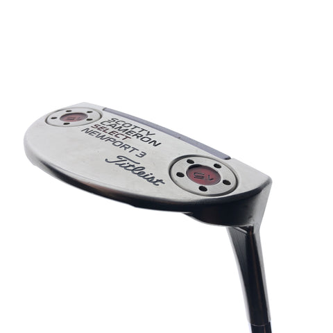 Used Scotty Cameron Select Newport 3 Putter / 34.0 Inches