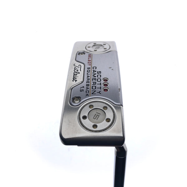 Used Scotty Cameron Select Squareback 1.5 2018 Putter / 34.0 Inches