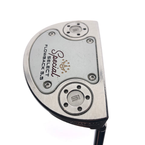 Used Scotty Cameron Special Select Flowback 5.5 Putter / 34.0 Inches