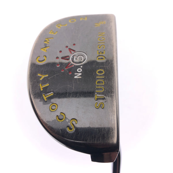 Used Scotty Cameron Studio Design 5 Putter / 34.0 Inches