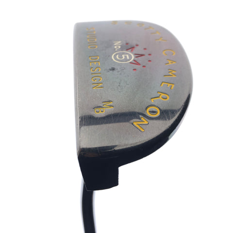 Used Scotty Cameron Studio Design 5 Putter / 38.0 Inches / Left-Handed