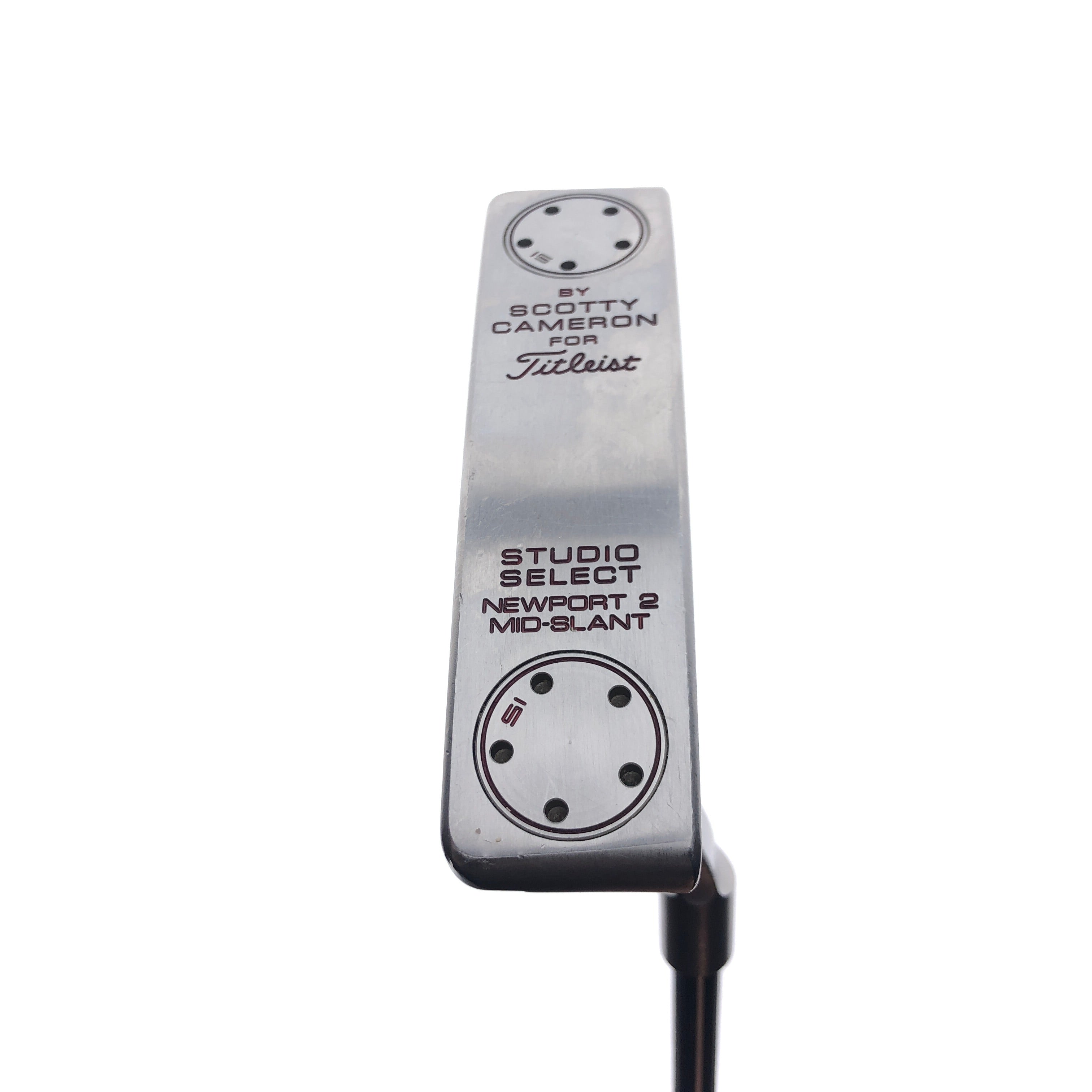 Used Scotty Cameron Studio Select Newport 2 Mid Slant Putter / 35.0 Inches