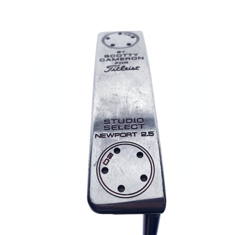 Used Scotty Cameron Studio Select Newport 2.5 Putter / 34.5 Inches