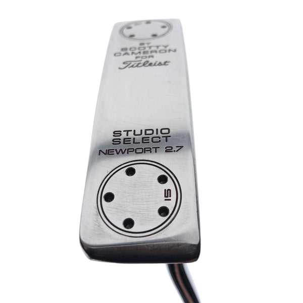 Used Scotty Cameron Studio Select Newport 2.7 Putter / 34.0 Inches