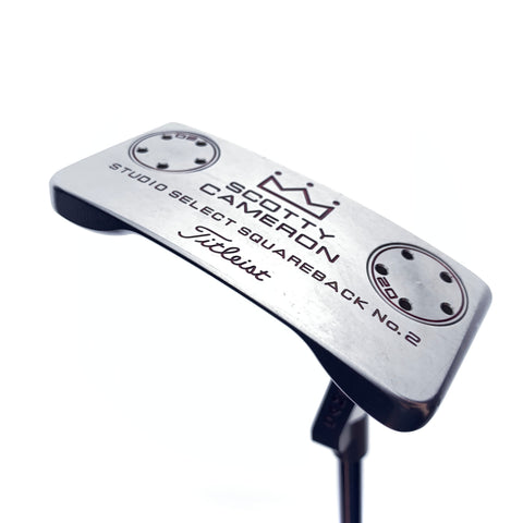 Used Scotty Cameron Studio Select Squareback Putter / 34.0 Inches