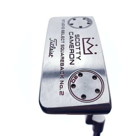 Used Scotty Cameron Studio Select Squareback Putter / 34.0 Inches