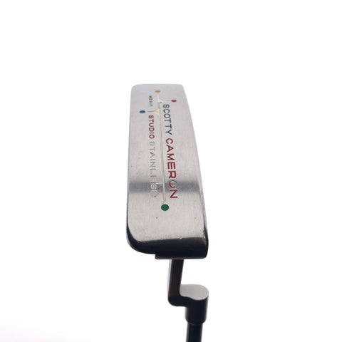 Used Scotty Cameron Studio Stainless Mid Sur Putter / 34.0 Inches