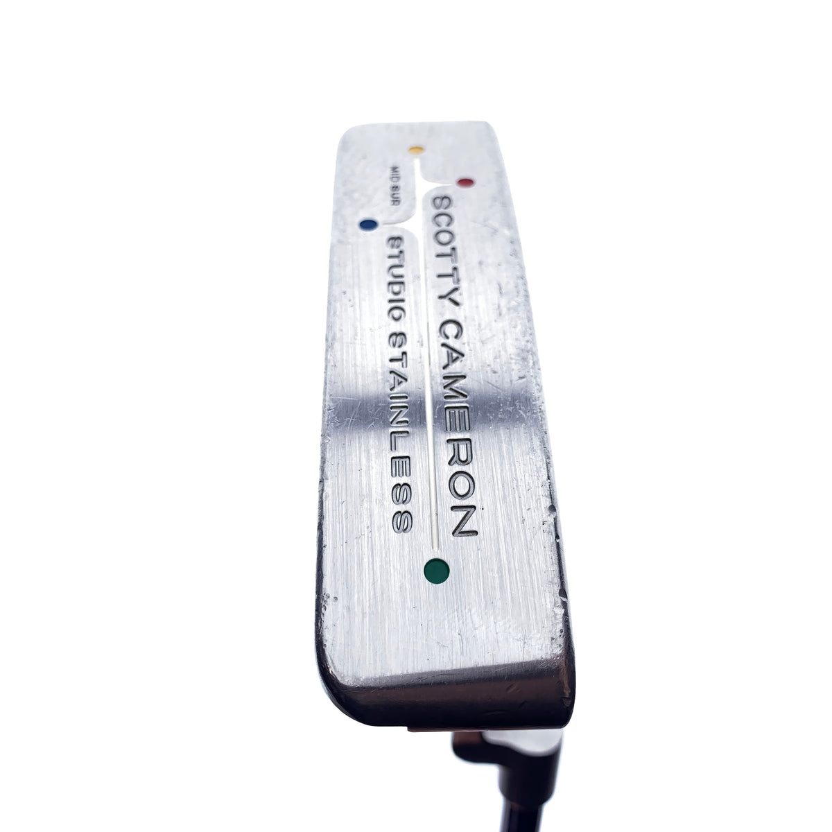 Used Scotty Cameron Studio Stainless Mid Sur Putter / 40.5 Inches