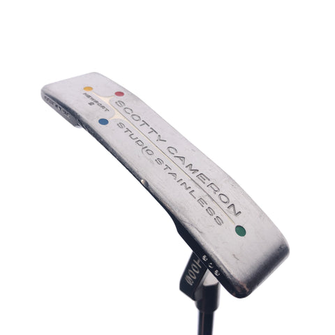 Used Scotty Cameron Studio Stainless Newport 2 Putter / 33.0 Inches