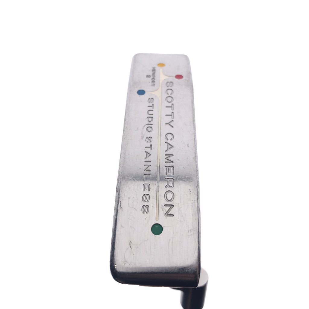 Used Scotty Cameron Studio Stainless Newport 2 Putter / 33.0 Inches