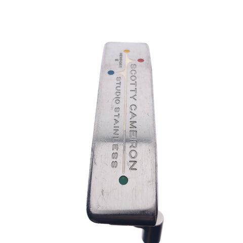 Used Scotty Cameron Studio Stainless Newport 2 Putter / 33.0 Inches