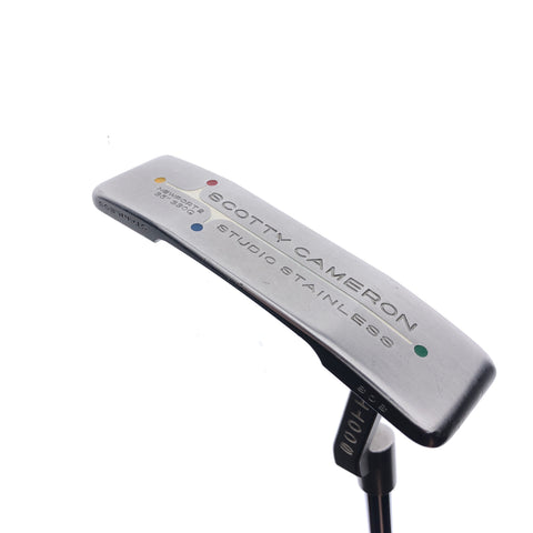 Used Scotty Cameron Studio Stainless Newport 2 Putter / 34.0 Inches