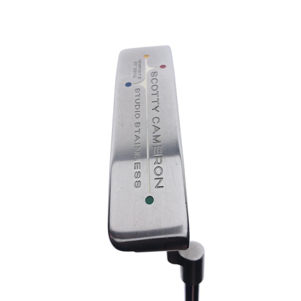 Used Scotty Cameron Studio Stainless Newport 2 Putter / 34.0 Inches