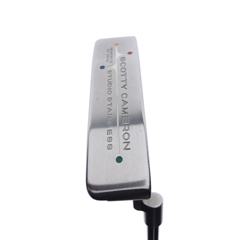 Used Scotty Cameron Studio Stainless Newport 2 Putter / 34.0 Inches