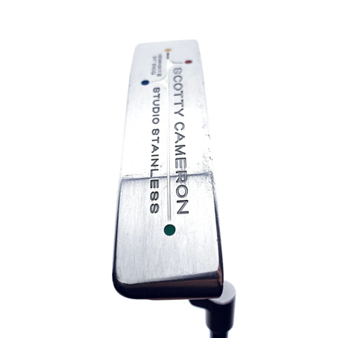 Used Scotty Cameron Studio Stainless Newport 2 Putter / 35.0 Inches