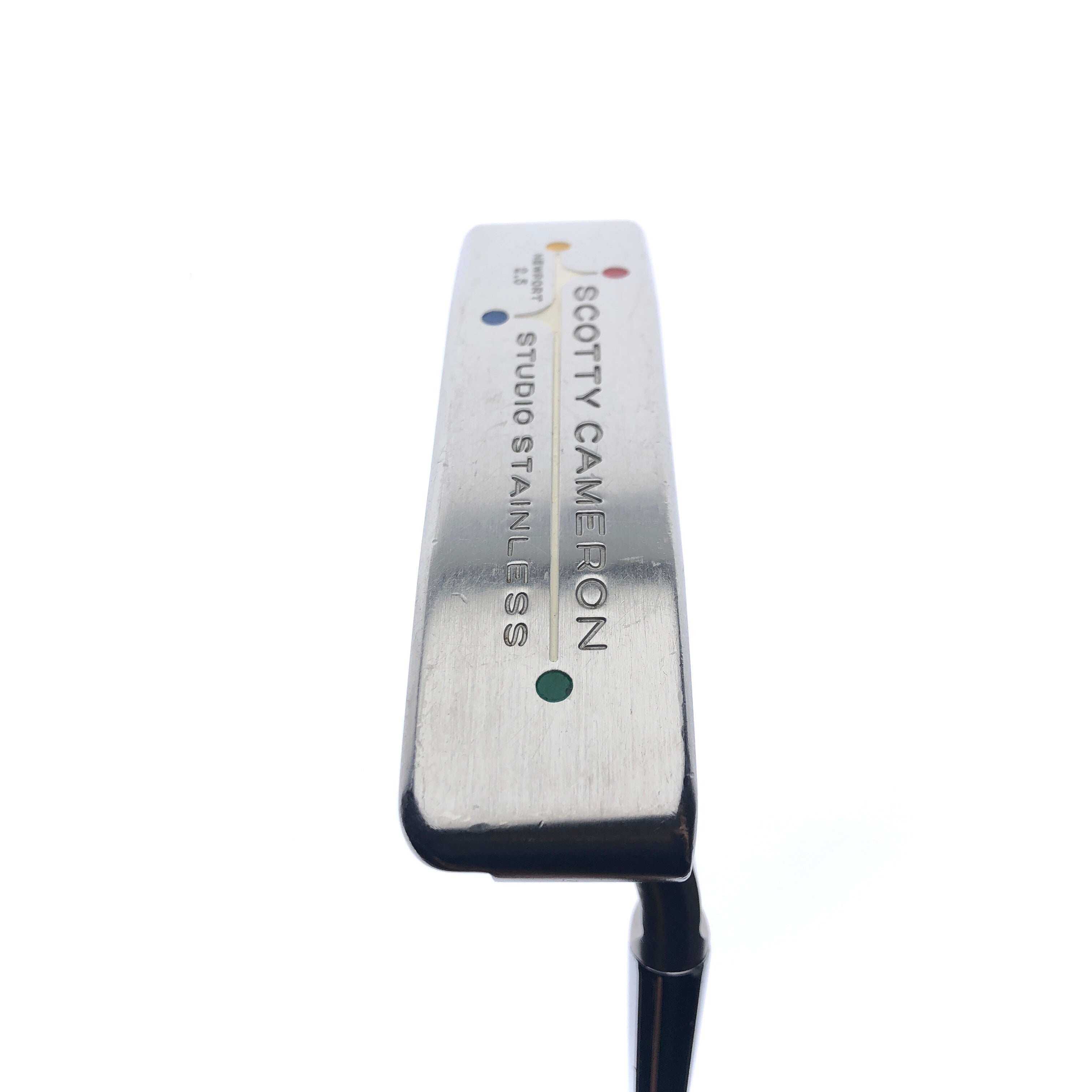 Used Scotty Cameron Studio Stainless Newport 2.5 Putter / 33.5 Inches