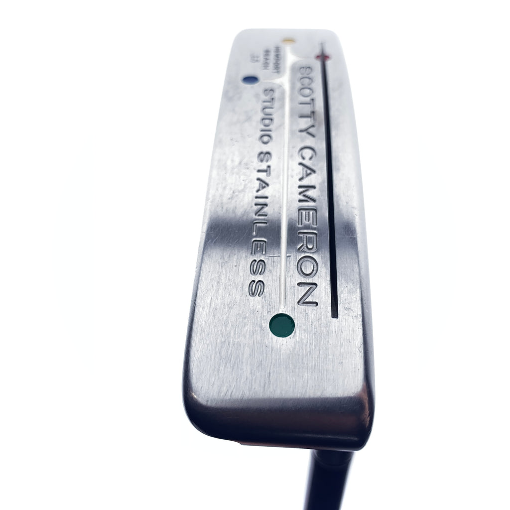 Used Scotty Cameron Studio Stainless Newport Beach 1.5 Putter / 34.0 Inches