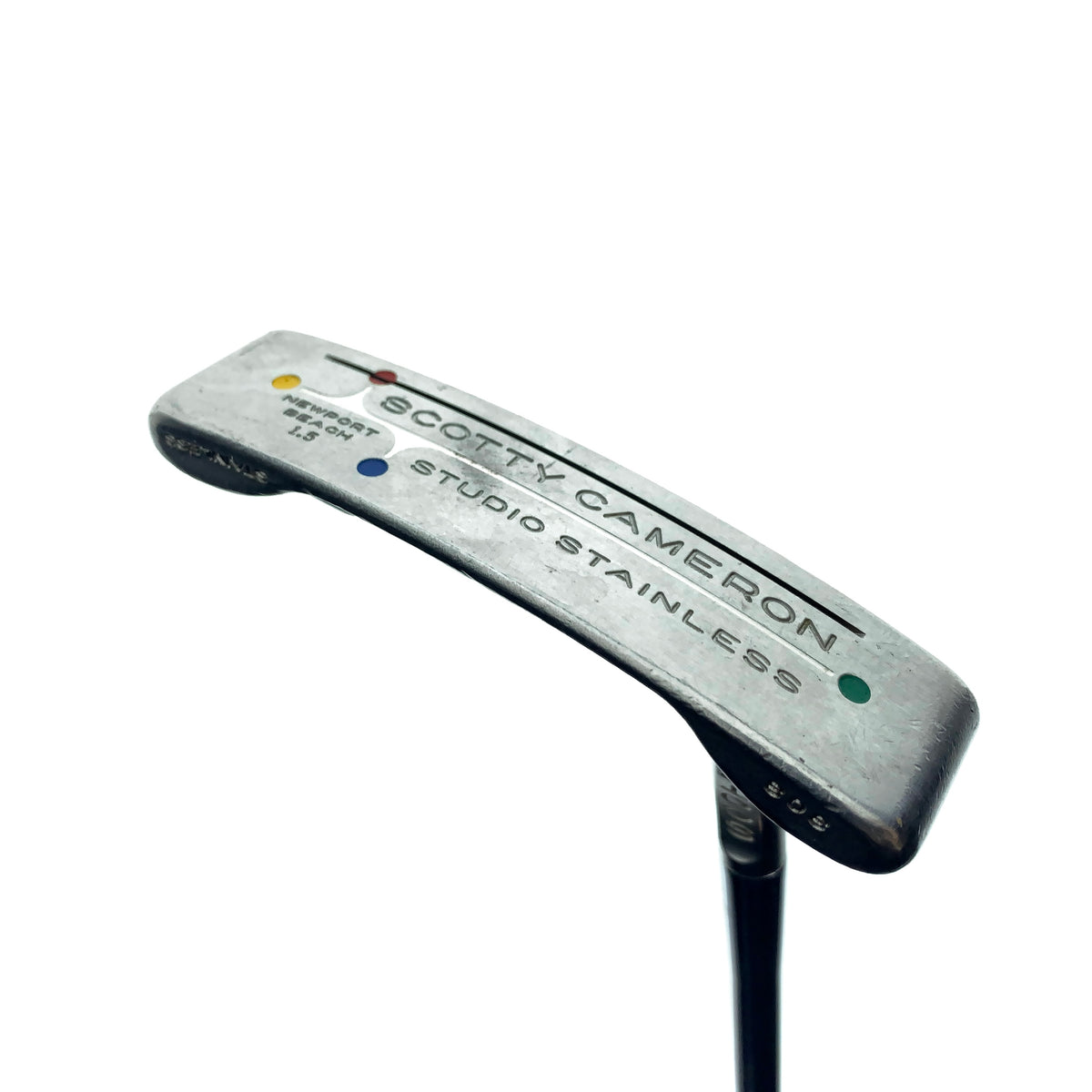 Used Scotty Cameron Studio Stainless Newport Beach 1.5 Putter / 35.0 Inches