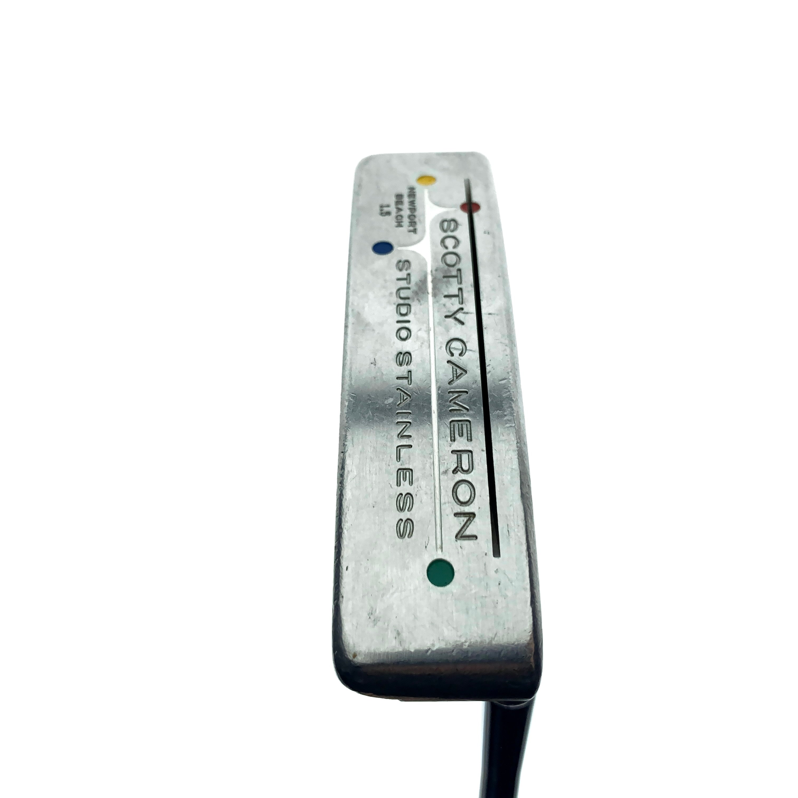 Used Scotty Cameron Studio Stainless Newport Beach 1.5 Putter / 35.0 Inches