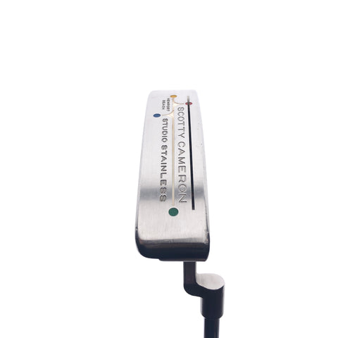 Used Scotty Cameron Studio Stainless Newport Beach Putter / 34.0 Inches