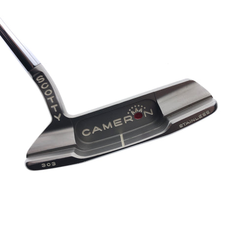 Used Scotty Cameron Studio Stainless Newport Beach Putter / 35.0 Inches