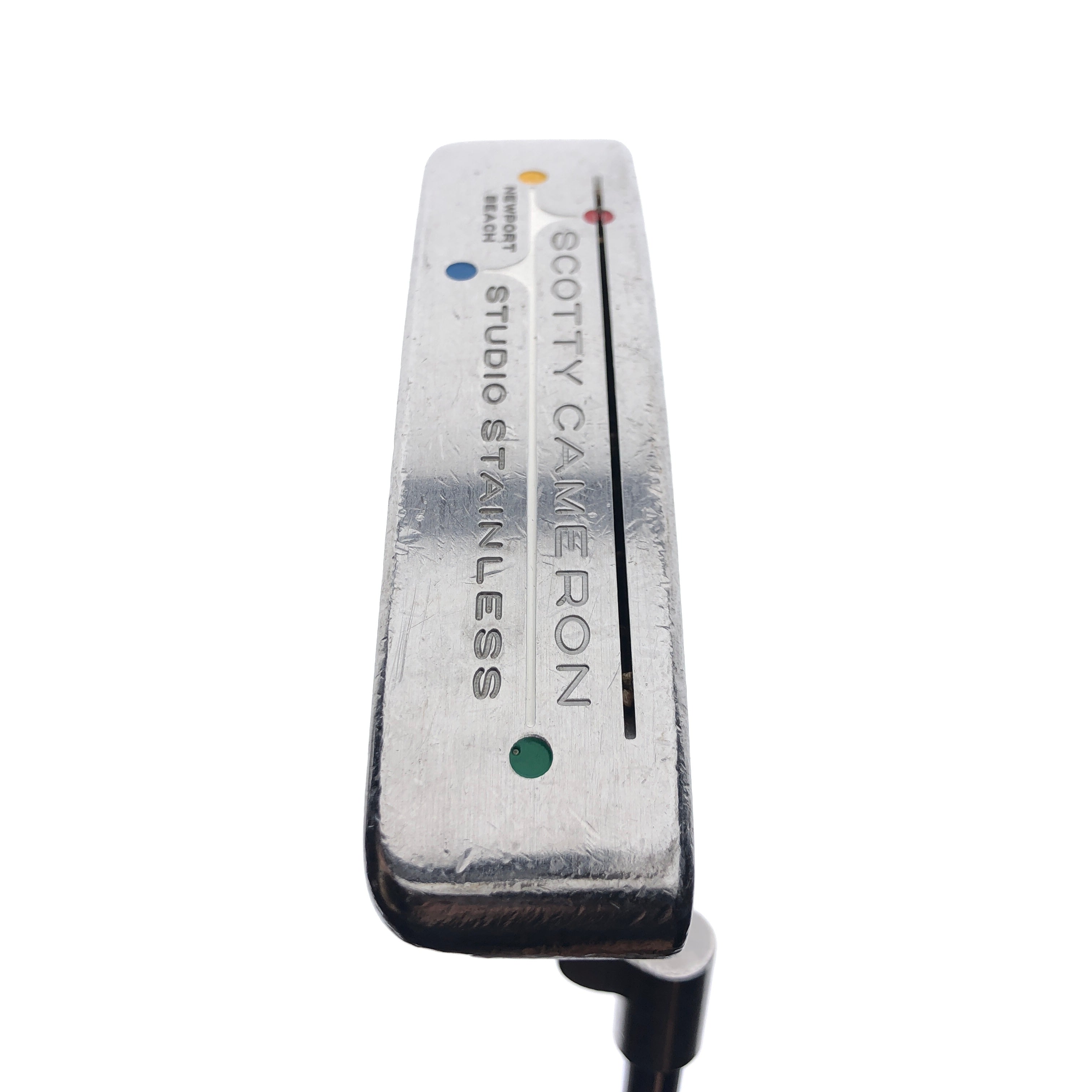 Used Scotty Cameron Studio Stainless Newport Beach Putter / 35.00 Inches