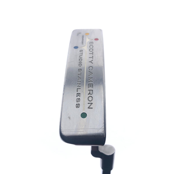 Used Scotty Cameron Studio Stainless Newport Putter / 33.0 Inches