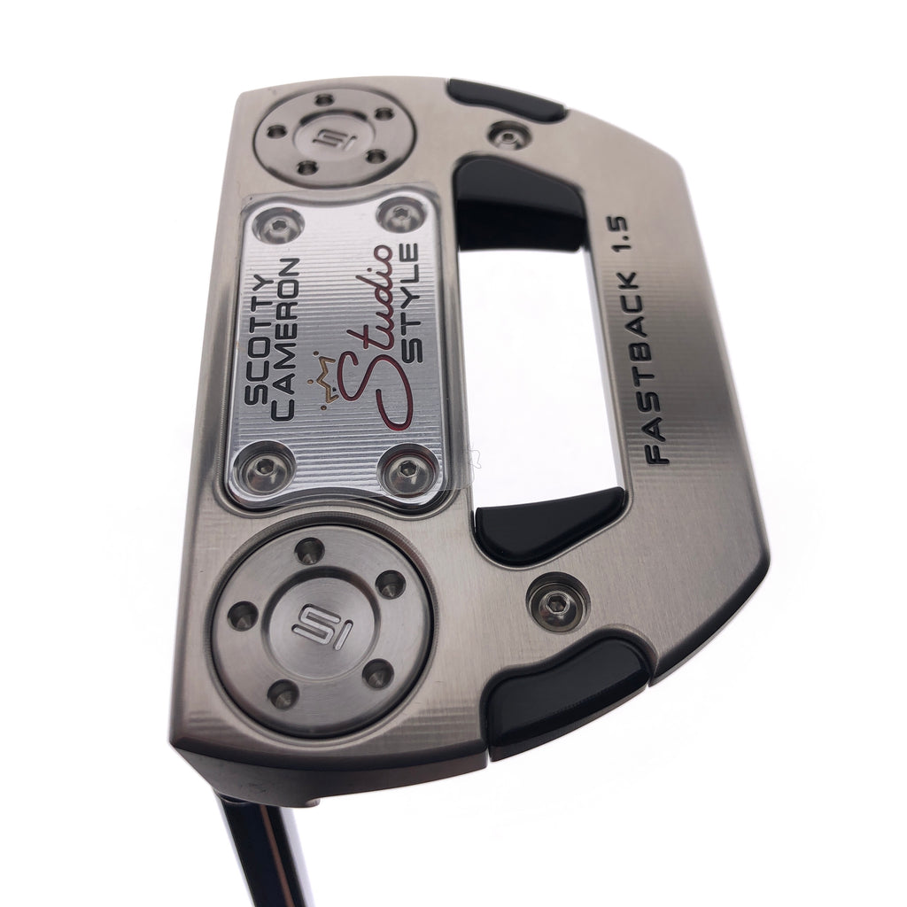 Used Scotty Cameron Studio Style Fastback 1.5 Putter / 34.0 Inches