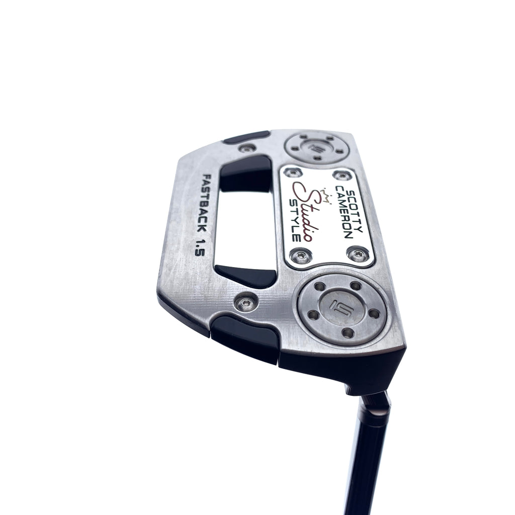 Used Scotty Cameron Studio Style Fastback 1.5 Putter / 34.0 Inches