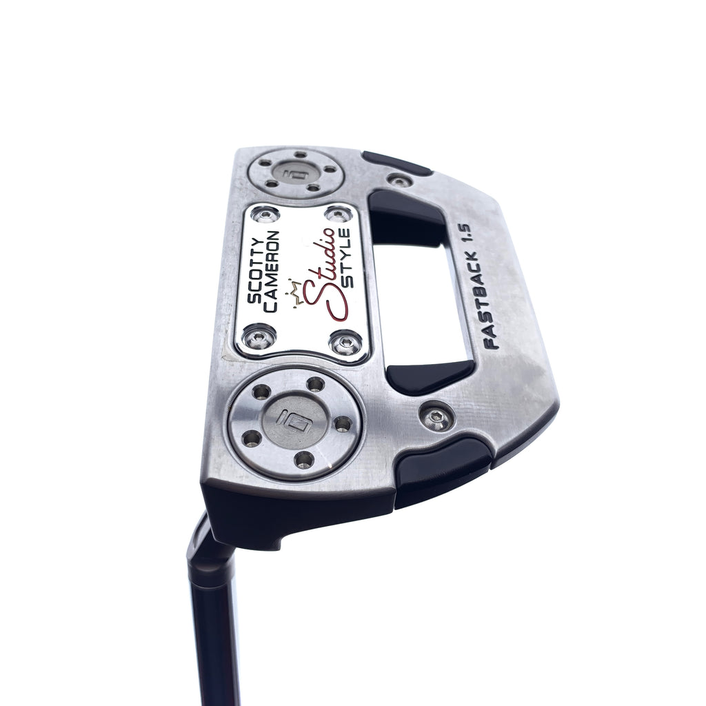 Used Scotty Cameron Studio Style Fastback 1.5 Putter / 35.0 Inches / Left-Handed