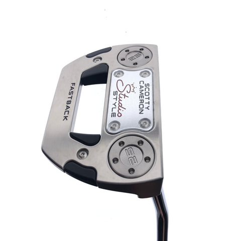 Used Scotty Cameron Studio Style Fastback 2025 Long Design Putter / 38.0 Inches