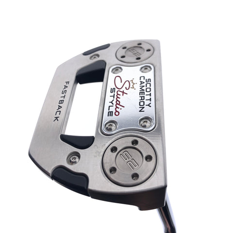 Used Scotty Cameron Studio Style Fastback 2025 Long Design Putter / 38.00 Inches