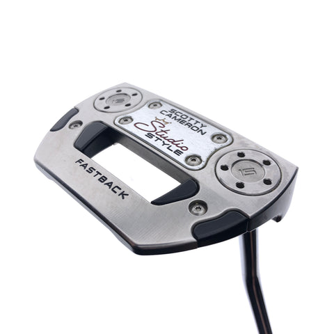 Used Scotty Cameron Studio Style Fastback 2025 Putter / 34.0 Inches