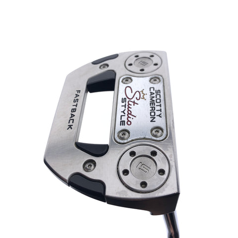 Used Scotty Cameron Studio Style Fastback 2025 Putter / 34.0 Inches