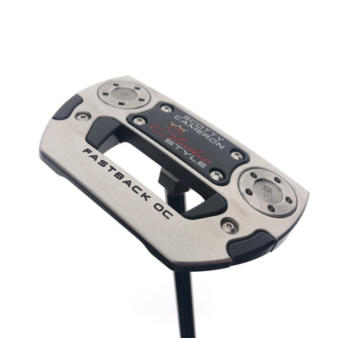 Used Scotty Cameron Studio Style Fastback OC Putter / 34.0 Inches