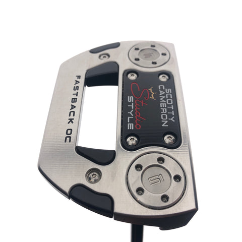 Used Scotty Cameron Studio Style Fastback OC Putter / 34.0 Inches