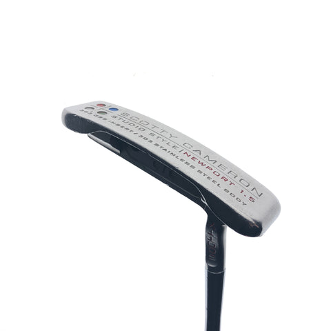 Used Scotty Cameron Studio Style Newport 1.5 Putter / 34.0 Inches