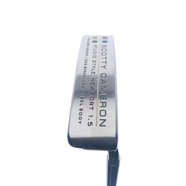 Used Scotty Cameron Studio Style Newport 1.5 Putter / 35.0 Inches