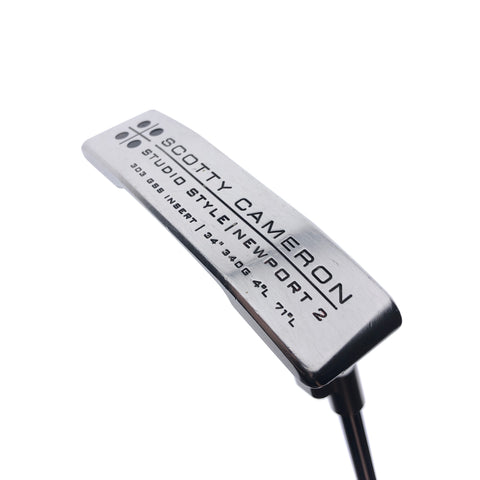 Used Scotty Cameron Studio Style Newport 2 Putter / 33.0 Inches