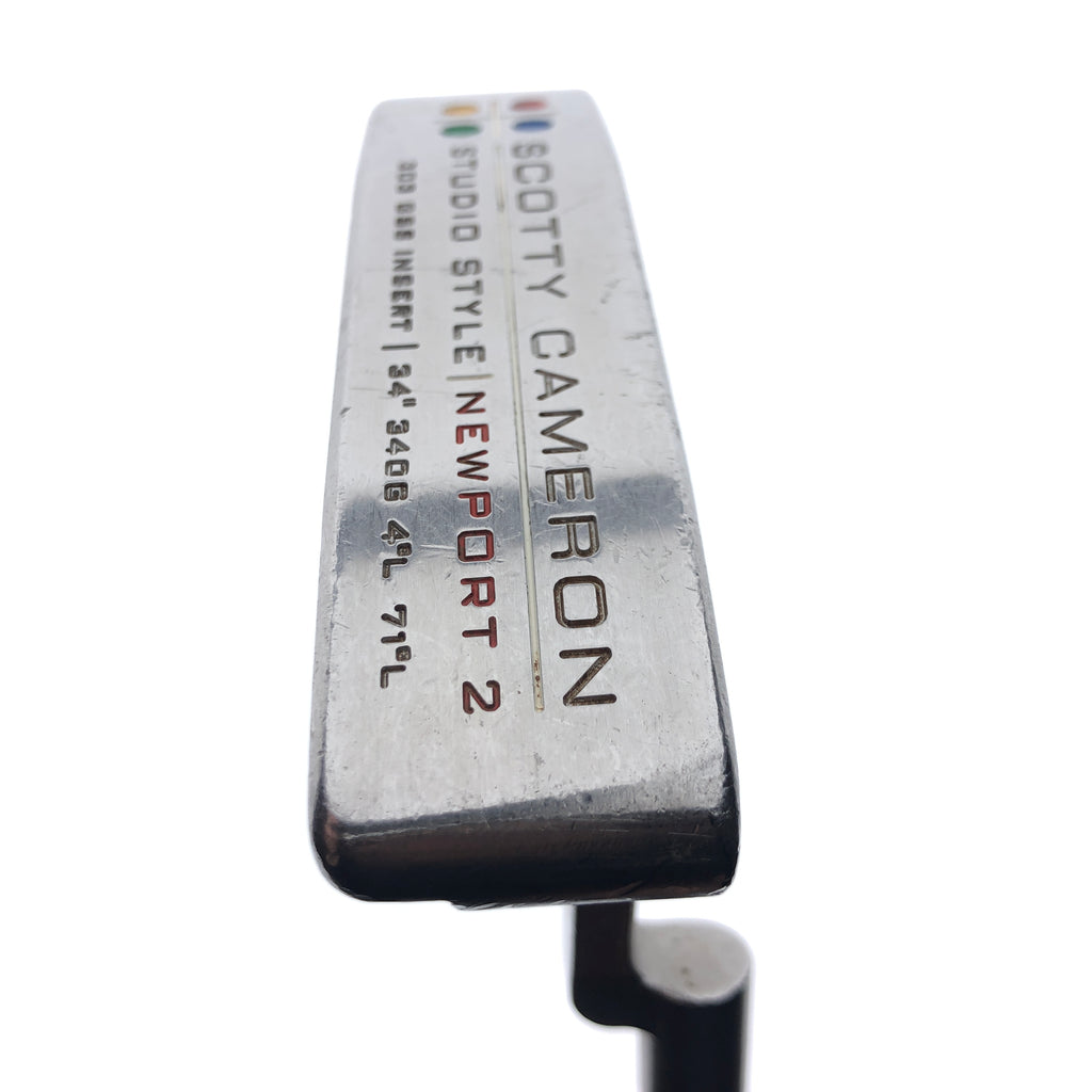 Used Scotty Cameron Studio Style Newport 2 Putter / 34.0 Inches