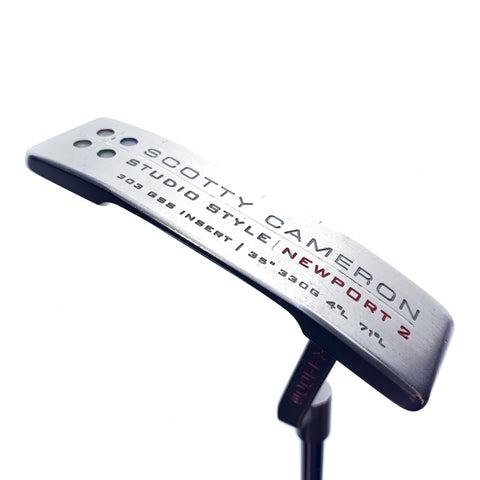 Used Scotty Cameron Studio Style Newport 2 Putter / 35.0 Inches