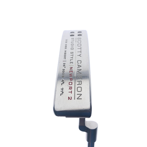 Used Scotty Cameron Studio Style Newport 2 Putter / 35.0 Inches