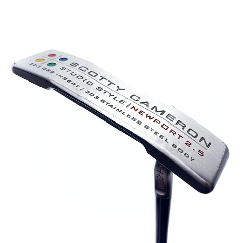 Used Scotty Cameron Studio Style Newport 2.5 Putter / 34.5 Inches